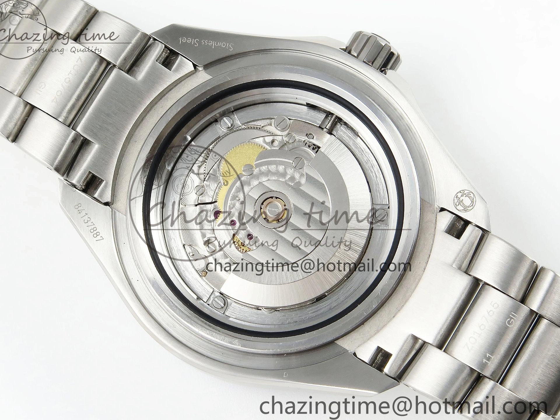 0219 SEAMASTER PLANET OCEAN 6000M ULTRA DEEP 45.5MM SS TF 1:1 BEST EDITION GRAY DIAL ORANGE BEZEL ON SS BRACELET A WellDesigned 7757